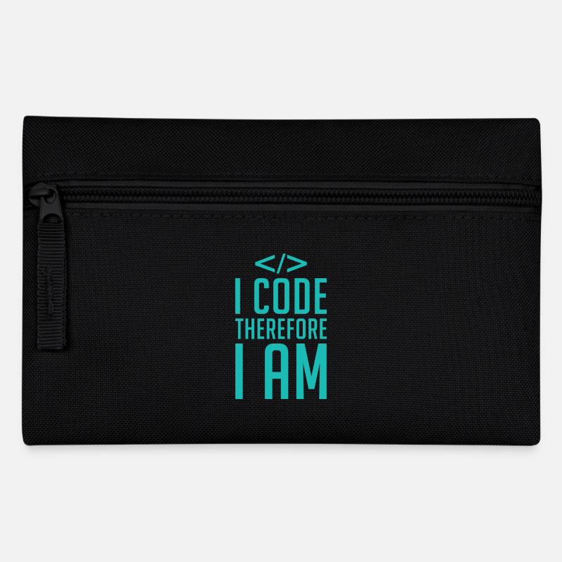 Code Codeur Programmeur Développeur Codeur - Trousse - noir