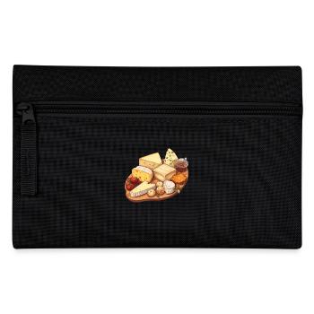 Käseboard - Federtasche - Schwarz - Vorne