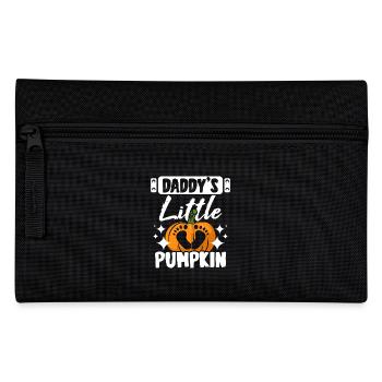 Pregnancy Father Daddy's little pumpkin - Federtasche - Schwarz - Vorne