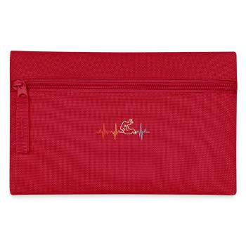 Judoka Herzklopfen - Federtasche - Rot - Vorne
