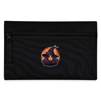Witch Halloween Cute - Pencil Case - black - Front