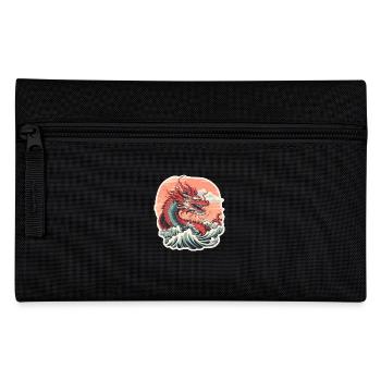 Japanese dragon - Pencil Case - black - Front