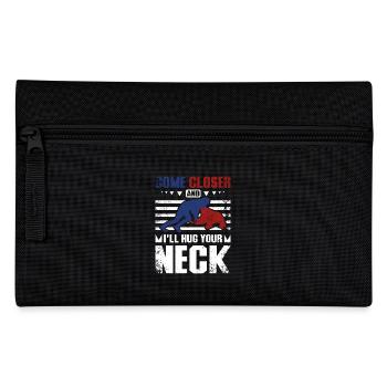 Come closer and I'll hug your neck Sambo - Federtasche - Schwarz - Vorne