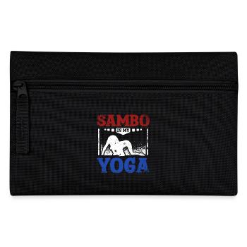 Arts martiaux Le Sambo est mon yoga - Trousse - noir - Devant