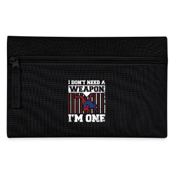 Je n’ai pas besoin d’une arme, je suis un Sambo - Trousse - noir - Devant