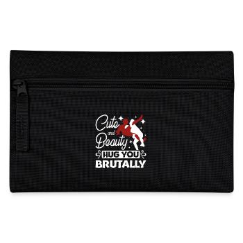 Mignon et beauté vous embrassent brutalement fille Sambo - Trousse - noir - Devant