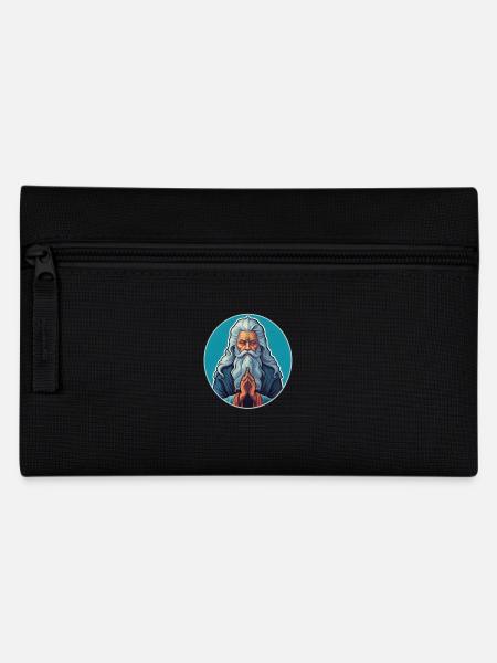 Guru Spiritualität Buddhismus - Federtasche - Schwarz