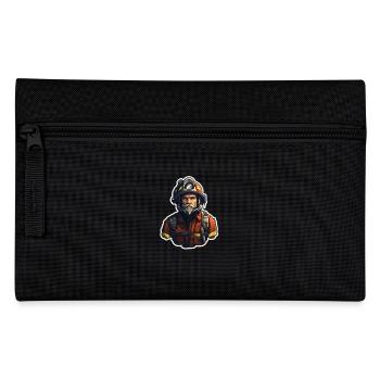 Pompier Vieil homme - Trousse - noir - Devant