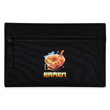Anime Ramen Nudeln - Federtasche - Schwarz - Vorne
