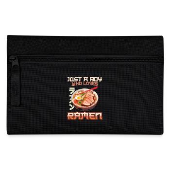 Juste un garçon qui aime les nouilles ramen - Trousse - noir - Devant