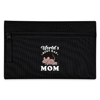 The best rat mother in the world - Pencil Case - black - Front