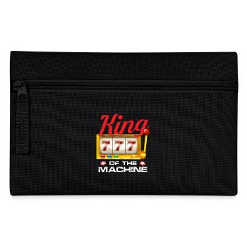 king of the machine Design for a casino player - Pencil Case - black - Front