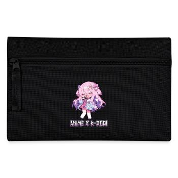 Anime and K-Pop Korean Pop Music Kpop - Pencil Case - black - Front