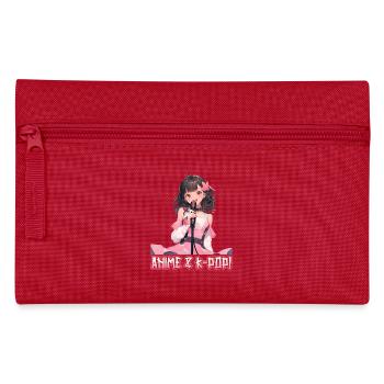 Anime Und K-Pop Koreanische Popmusik Kpop - Federtasche - Rot - Vorne