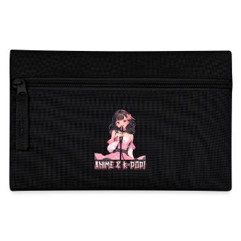 Anime and K-Pop Korean Pop Music Kpop - Pencil Case - black - Front