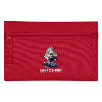 Anime Und K-Pop Koreanische Popmusik Kpop - Federtasche - Rot - Vorne
