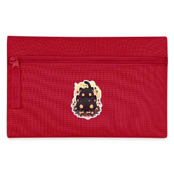 Katze Anime Schwarze Katze - Federtasche - Rot - Vorne
