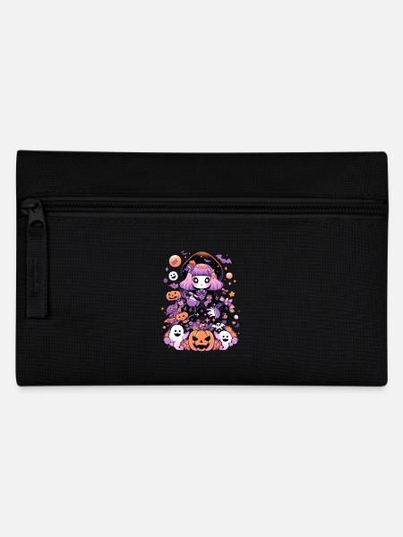 Ästhetik Halloween Anime Manga - Federtasche - Schwarz