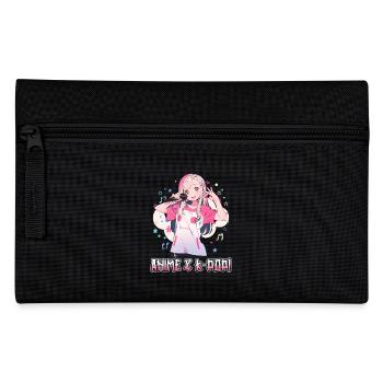 Anime and K-Pop Korean Pop Music Kpop - Pencil Case - black - Front