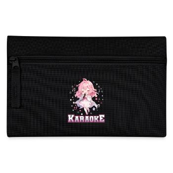 Filles Manga Anime Karaoké - Trousse - noir - Devant