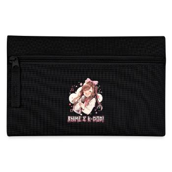 Anime and K-Pop Korean Pop Music Kpop - Pencil Case - black - Front