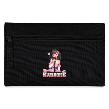 Filles Manga Anime Karaoké - Trousse - noir - Devant