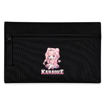 Filles Manga Anime Karaoké - Trousse - noir - Devant