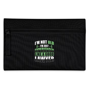 Anwalt Geburtstagsgeschenk - Federtasche - Schwarz - Vorne