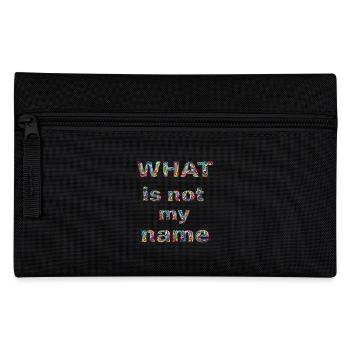 Ce qui n’est pas mon nom - Trousse - noir - Devant