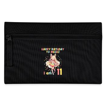 Anime Mandga K-Pop KPop Mädchen 11. Geburtstag - Federtasche - Schwarz - Vorne