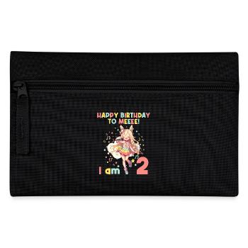 Anime Mandga K-Pop KPop Girl 2nd Birthday - Pencil Case - black - Front