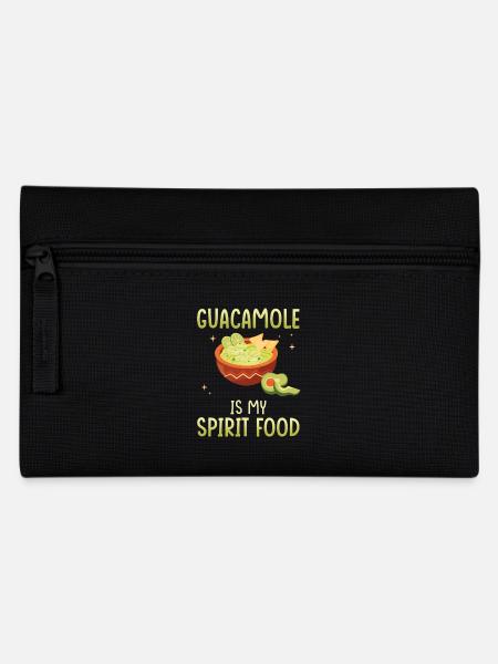 Guacamole ist meine Leibspeise - Federtasche - Schwarz