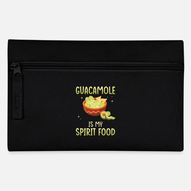 Guacamole ist meine Leibspeise - Federtasche - Schwarz