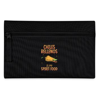 Chile's rellenos are my favorite dish - Pencil Case - black - Front