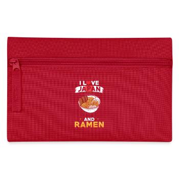 Ramen Japan Japanese Cuisine - Pencil Case - red - Front