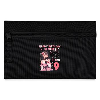 Anime Mandga K-Pop KPop Girl 9ème anniversaire - Trousse - noir - Devant