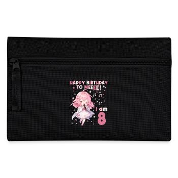 Anime Mandga K-Pop KPop Girl 8ème anniversaire - Trousse - noir - Devant
