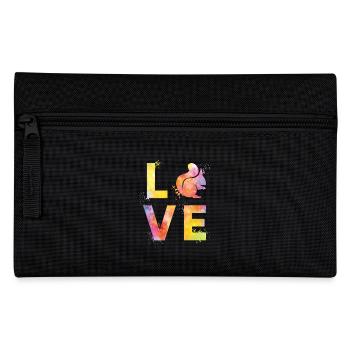 Squirrels love - Pencil Case - black - Front