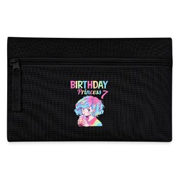 Anime Mandga Boba Bubble Tea 7ème anniversaire - Trousse - noir - Devant