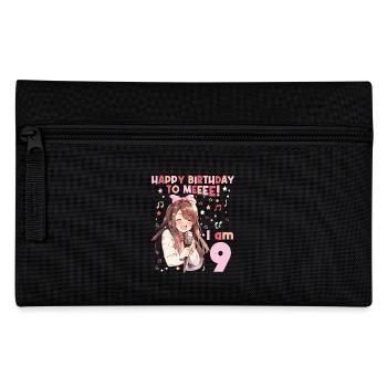 Anime Mandga K-Pop KPop Girl 9ème anniversaire - Trousse - noir - Devant