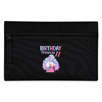 Anime Mandga Boba Bubble Tea 11. Geburtstag - Federtasche - Schwarz - Vorne