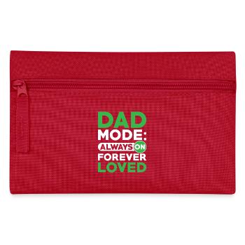 Mode papa sur « Father Love » Fête des pères - Trousse - rouge - Devant