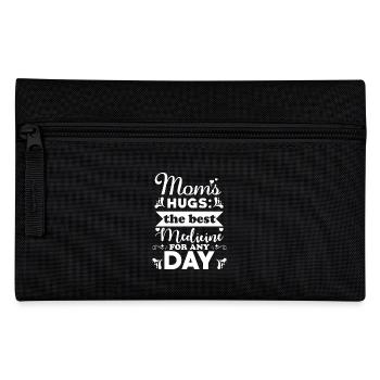 Le câlin de maman Le cadeau d’inspiration d’amour de maman - Trousse - noir - Devant