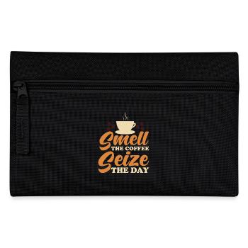 Café Caféine Parfum de café du matin - Trousse - noir - Devant