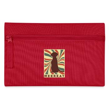 Suricate Rétro Vintage - Trousse - rouge - Devant