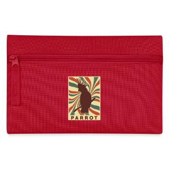 Perroquet Rétro Vintage - Trousse - rouge - Devant