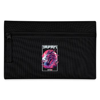 Tokyo Asia 80s Japanese Retro Dragon Dragon - Pencil Case - black - Front