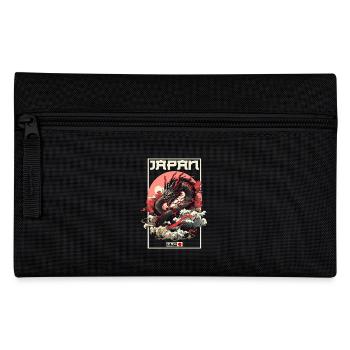 Tokyo Asia 80s Japanese Retro Dragon Dragon - Pencil Case - black - Front