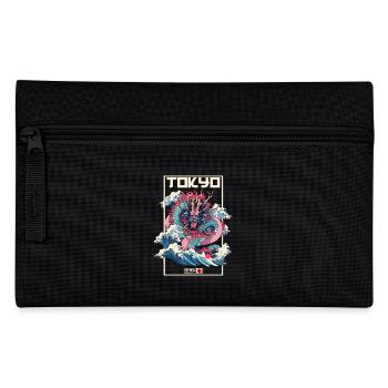 Tokyo Asia 80s Japanese Retro Dragon Dragon - Pencil Case - black - Front