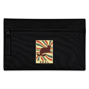 Siegel Retro Vintage - Federtasche - Schwarz - Vorne